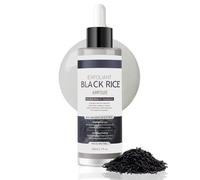 KYDA Rice Polish & Black Rice Serum Duo - Exfoliating Scrub for Face and Body, Brightening Essence, Improves Blackheads, Texture & Pores - For All Skin Types, Vegan, Cruelty-Free, 02