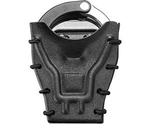 Kydex Handcuff Pouch for Duty Belt, Handcuff Case Fit Most Standard Size Handcuffs/Asp Handcuff/S&W hinged Handcuff/Chain Handcuffs, Law Enforcement Cuff Holder, Fit 1.5&1.75&2.0&2.25'' Belt Width