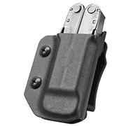 Kydex Sheath for Wave Plus & Wave, Multitool Pouch for Leatherman Wave and Wave Plus/Rebar/Surge Heavy Duty/Skeletool, Multi-tool not included, Kydex and Carbon Fiber Available