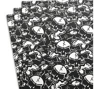 KYDEX Thermoform Sheet - (P1 Texture) - (Standard Print) - (12in x 12in) - (Graveyard Camo - Black & White) - (0.093) - (3 Sheets) - (for Holster Making & Hobby) - (USA Made)