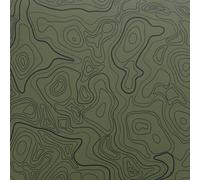 KYDEX Thermoform Sheet - (Topographic Camo) - (Ranger Green/Black) - (12in x 12in) - (1 Sheet) - (for Holster Making, Cosplay, Hobby) - (USA Made)