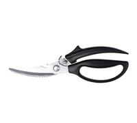 KYDIFS Left Handed Kitchen Scissors, Lefty Poultry Shears Kitchen Tools Utensils for Left Hand People/Adults (Black)
