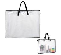 KYEDGC 1 Art Folder, A1 Portfolio Case for Artwork Storage and Transport, Clear Document Organisation for Artists and Office Workers, A2 Art Folder for Creative Professionals and Teachers