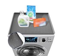 KyeeaDIY Washer Dryer Countertop Mats 60 X 60cm, Silicone Non-Slip and Scratch Resistant Washer and Dryer Top Protector Mat, Washing Machine Cover Pad for Home Kitchen Laundry Room（1Pcs）