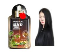 KYEQATY 10 PCS Bubble Plant Hair Dye Plant Extract Plant Based Hair Dye Easy to Wash Natural Plant Hair Dye Household Instant Bubble Hair Dye 30ml / Pcs