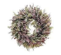 KYEQATY Artificial Wreath Door Hanging Eucalyptus Leaves Wreath 45cm Decorative Wedding Wreath