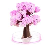 KYEQATY Crystal Growing Kit Mini Magic Flower Tree Crystal Growing Cherry Blossom Paper Crystal Trees Toys Desk Decor Gift for Kids Birthday Christmas Style 2
