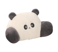 KYEQATY Cuddle Cushion Back Pillow Panda-Shaped Headbaord Pillow Cotton Stuffed Reading Pillow Cute Cuddle Pillow Adorable Decorative & Supportative Back Pillow for Bed Sitting Up Couch Office Chair