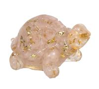 KYEYGWO Crystal Feng Shui Turtle Figurine Ornament for Wealth Good Luck