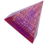 KYEYGWO Healing Stones Chakra Pyramids Center Pyraminds, Crystal Pyramid for Positive Energy Reiki Meditation Therapies