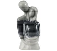 KYEYGWO Hugging Couple Statue Crystal Lover Figurine Abstract Love Sculptures for Home Decor, Romantic for Couples, Taichi Stone