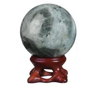 KYEYGWO Labradorite Crystal Ball for Fortune Teller Witchcraft