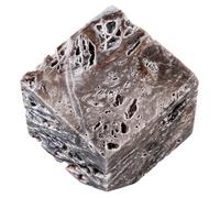 KYEYGWO Natural Crystal Sphalerite Aromatherapy Essential Oil Diffuser Cube Geode Mineral Specimen Collectible Stone for Home Office Decor
