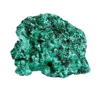 KYEYGWO Natural Green Malachite Stone, Raw Crystal Cluster Geode Mineral Specimen Stone Feng Shui Ornament for Garden Home Decor