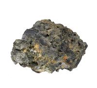 KYEYGWO Natural Raw Green Tourmaline Mineral Specimen Rough Stones Crystal for Tumbling, Cabbing, Fountain Rocks, Decoration, Polishing, Wicca, 401-500 g