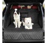KYG Car Boot Cover for Dogs, Non Slip Waterproof Boot Liner Protector Durable Tear-resistant Universal Cargo Liner innovative silicone Bottom for Medium Small Car, 105 * 170 * 37cm