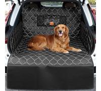 KYG Car Boot Liner for Dogs, Extra Long Waterproof, Nonslip, Car Boot Protector, Side & Bumper Protection, Scratch-Proof & Durable Fits SUV Estate Avant Trunk 215 x 110 cm(84.6"x43.3") ALL Black
