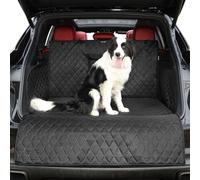 KYG Car Boot Protector For Dogs, 4 Layers Quilted Waterproof and Nonslip Backing Side/Bumper Protection for Trucks and SUVs, 102 * 180 * 34cm