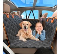 KYG Dog Back Seat Extender - Hard Bottom Dog Hammock for Car, Waterpro