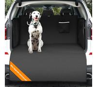 KYG Car Boot Protector for Dogs XXL Dog Car Boot Liners Cover for Dogs Heavy Duty Waterproof Car Boot Liner Protector Easy to Install Dirt Resistant with Side and Bumper Protector, 115 * 185 * 48cm