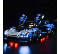 Kyglaring Led Light kit Compatible with Lego 42123-Light Set Designed for Creator Expet McLaren Senna GTR Toy Car Model - NOT Included Lego Model (Standard Version)