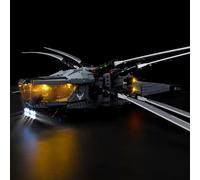 Kyglaring LED Light Kit for Icons Dune Atreides Royal Ornithopter Building Set, the Lighting Set Compatible with Lego 10327 Dune Inspired Model, Adult Gift Idea for Sci-Fi Movie Fans(Classic Version)