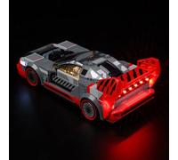 Kyglaring LED Light Kit for Leg0 Speed Champions Audi S1 E-Tron Quattro Race Car Toy Vehicle, The Lighting Set Compatible with Leg0 76921 (Classic Version