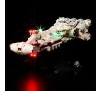Kyglaring LED Light Kit for Lego A New Hope Tantive IV, Star Wars Buildable 25th Anniversary Starship Model Lego Light Kit Compatible with 75376 Building Model Set, NO Lego Brick Set (Classic Version)