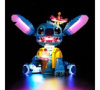 Kyglaring LED Light Kit for Lego Disney Stitch Toy Building Set, The Lighting Set Compatible With Lego 43249 Disney Figure of Hit Movie Lilo and Stitch Fun Gift for Girls, Boys(Classic Version)