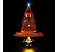 Kyglaring LED Light Kit for Lego Harry Potter Talking Sorting Hat Building Set，The Lighting Set Designed for Lego Hogwarts Hat 76429; Fun Movie Themed Lighting Display Gift(Classic Version)