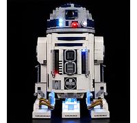 Kyglaring Led Light Kit for Lego Star Wars R2-D2 75308 Droid Building Set，The Lighting Set Designed for Lego 75308; Creative Play Gift Idea for Kids or Fans（Classic Version）
