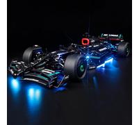 Kyglaring LED Light Kit for Lego Technic Mercedes-AMG F1 W14 E Performance Race Car Building Set, The Lighting Set Compatible with Lego 42171, Home or Office Lighting Décor-Classic Version