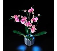 Kyglaring LED Light Set Compatible with Lego 10311 Icons Orchid Set, LED Light for Lego 10311 Creator Orchid Building Blocks Model, Classic Version (No Model Includedd)