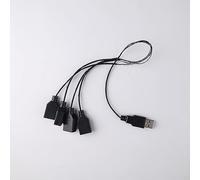 Kyglaring LED Lighting Accessories - USB HUB Cable - For DIY Your Building Blocks - Pack 1 (4 in 1)