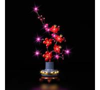 Kyglaring LED Lighting Kit Compatible with Lego 10369, Lighting Set for Lego10369 Plum Blossom Building Blocks Model Set, Only LEDs No Brick Set (Classic Version)