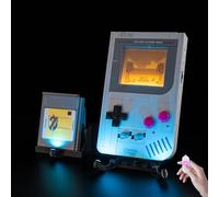 Kyglaring LED Lighting Kit Compatible with Lego Game Boy 72046 Building Blocks, Accessories for Lego 72046 Model Set, Touch Version (Not Model)