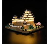 Kyglaring LED Lighting Kit Compatible with Lego Himeji Castle 21060 Building Blocks, Lighting Accessories for Lego Architecture 21060 Model Set (Not Model)