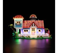 Kyglaring LED Lighting Kit Compatible with Lego Lilo and Stitch Beach House 43268 Building Blocks, Lighting Accessories for Lego 43268 Model Set (Not Model)