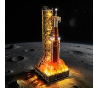 Kyglaring LED Lighting Kit Compatible with Lego NASA Artemis Space Launch System 10341 Building Blocks, Accessories for Lego 10341 Model Set, Touch Version (Not Model)