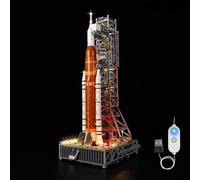 Kyglaring LED Lighting Kit Compatible with Lego NASA Artemis Space Launch System 10341 Building Blocks, Accessories for Lego 10341 Model Set, Touch Version (Not Model)