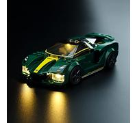 Kyglaring LED Lighting Kit Compatible with Lego Speed Champions Lotus Evija Voiture de Course 76907 Building Blocks, Lighting Accessories for Lego 76907 Model Set (Not Include Models)