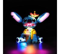 Kyglaring LED Lighting Kit Compatible with Lego Stitch 43249 Building Blocks, Lighting Accessories for Lego Lilo & Stitch 43249 Model Set (Not Include Models)