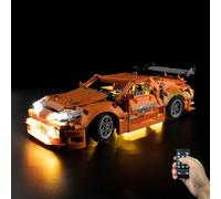 Kyglaring LED Lighting Kit Compatible with Lego Technic Fast and Furious Toyota Supra MK4 42204 Building Blocks, Remote Control Lighting Accessories for Lego 42204 Model Set (Not Include Models)