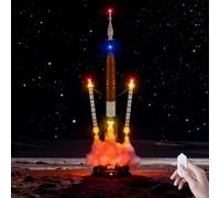 Kyglaring LED Lighting Kit Compatible with Lego Technic NASA Artemis Space Launch System Rocket 42221 Building Blocks, Accessories for Lego 42221 Model Set, Touch Version (Not Include Models)