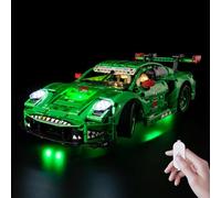 Kyglaring LED Lighting Kit Compatible with Lego Technic Porsche 911 GT3 R REXY AO Racing 42224 Building Blocks, Accessories for Lego 42224 Model Set, Touch Version (Not Include Models)