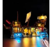 Kyglaring LED Lighting Kit Compatible with Lego The Goonies 21363 Building Blocks, Accessories for Lego 21363 Model Set, Touch Version (Not Include Models)