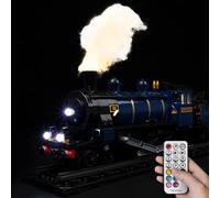 Kyglaring LED Lighting Kit Compatible with Lego The Orient Express Train 21344 Building Blocks, Upgrade Remote Control Lighting Accessories for Lego 21344 Model Set (Not Model)