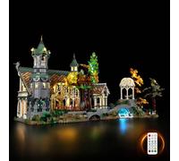 Kyglaring LED Lighting Kit Compatible with Lego The Rivendell 10316 Building Blocks, Remote Control Lighting Accessories for Lego 10316 Model Set (Not Model)