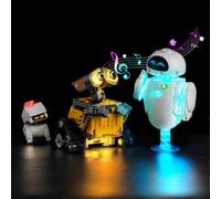 Kyglaring LED Lighting Kit Compatible with Lego WALL-E and EVE 43279 Building Blocks, Lighting Accessories for Lego 43279 Model Set, Upgraded Original Movie Sound (Not Include Modelsl)