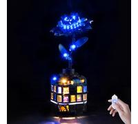 Kyglaring LED Lighting Kit Compatible with Lego Wednesday Black Dahlia Flower 76784 Building Blocks, Accessories for Lego 76784 Model Set, Touch Version (Not Include Models)